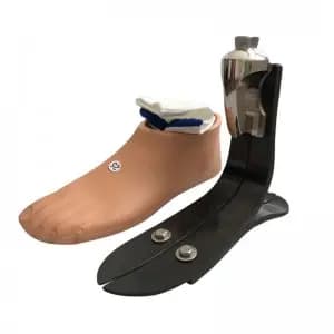 Prosthetic Leg High ankle Prosthetic Foot Carbon Fiber With Titanium Adapter